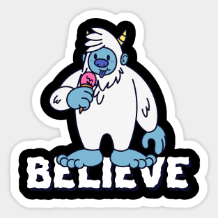 Believe Sticker